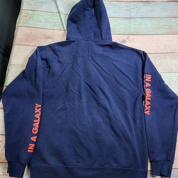 Star Wars Size L Mens Hoodie Fifth Sun In A Galaxy Far Far Away Black - Picture 10 of 11